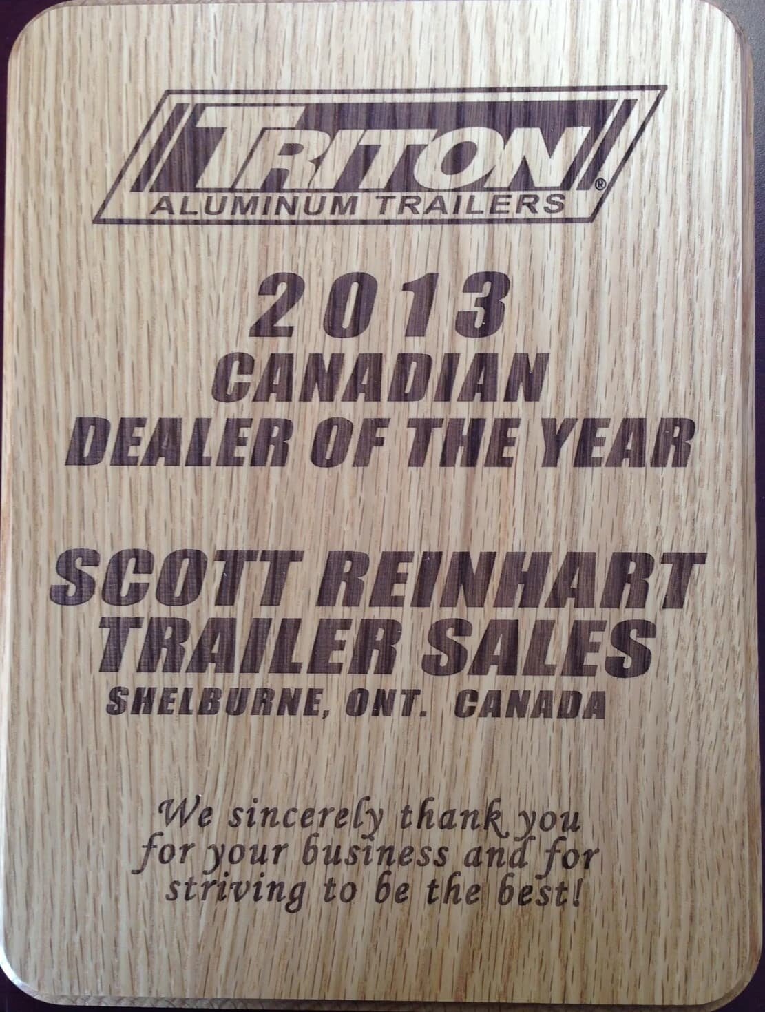 Scott Reinhart Trailer Sales